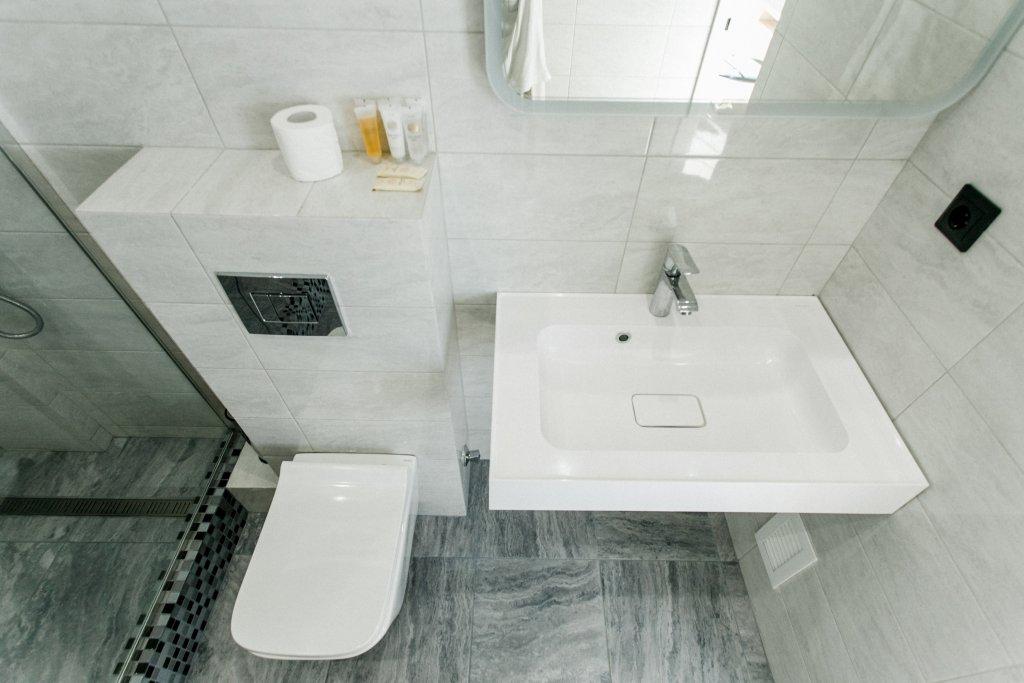 Двухместный номер Standard с балконом и с красивым видом из окна двуспальная кровать